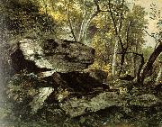 Asher Brown Durand Study from Rocks and Trees oil on canvas